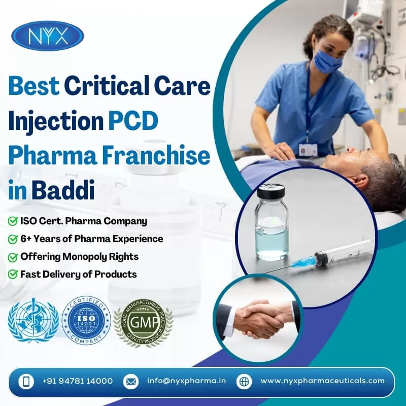 Best Critical Care Injection PCD Company in Kolkata